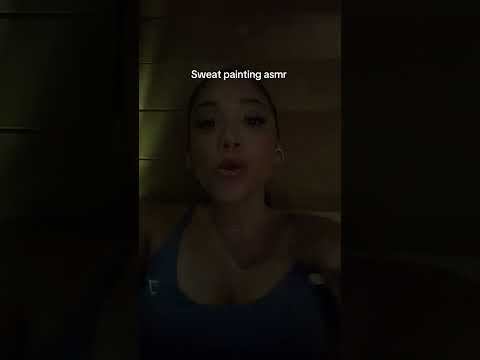 Sweat painting  #asmr