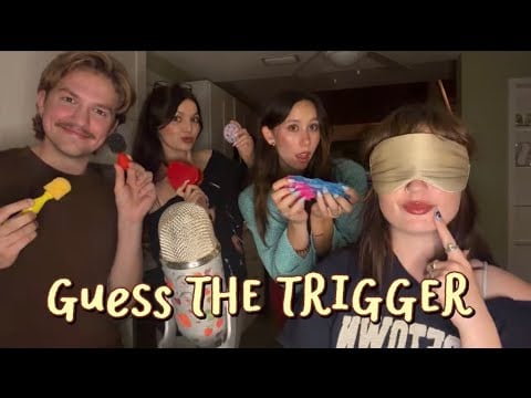 ASMR GUESS THE TRIGGER 🤔🍎💄