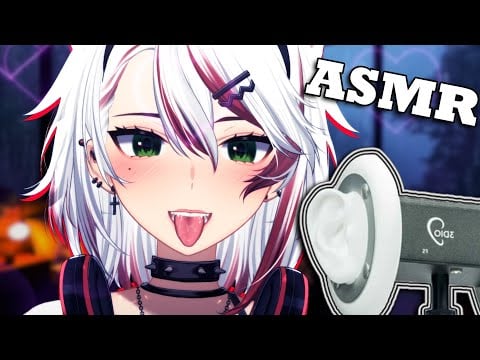 【3DIO ASMR】Deep Comfy Ear Lickies to make you sleepy ♥ [No Talking]
