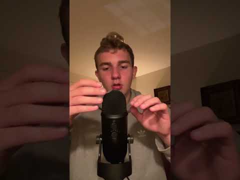 Asmr Mic triggers with tape
