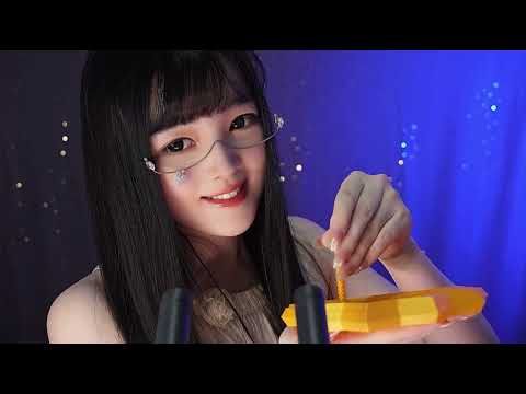 【ASMR】16分鐘專注力測試｜跟著指令一步步放空大腦進入深層放鬆