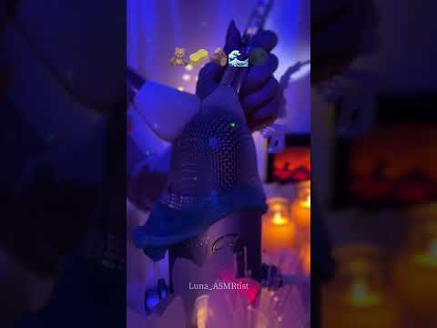 ASMR Emoji challenge🧸🧽🪵🌊🌑 #shorts #tingly #asmrtriggers