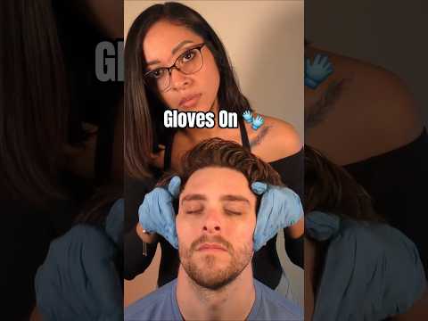 She Put Gloves On 😳 #ASMR