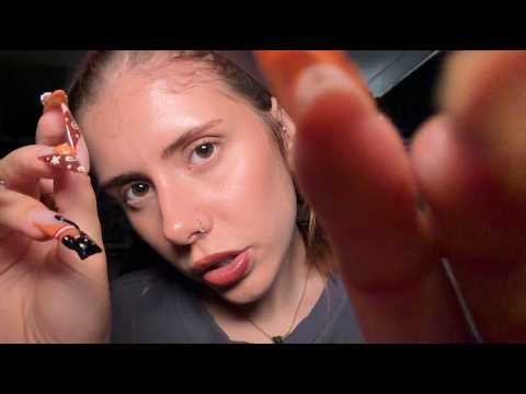 ASMR that touches the camera! (close up personal attention)