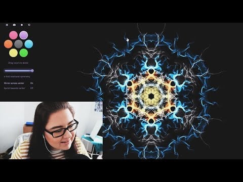 ASMR Satisfying Art | SOFT SPOKEN | Drawing, Clicking, | Weavesilk