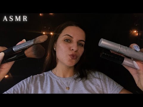 ASMR FAZENDO SEU SKINCARE E MAQUIAGEM (rapidamente) 💄