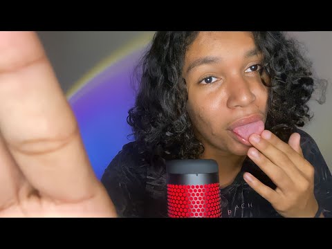 ASMR Chaotic Spit Painting Mouth Sounds | Up Close Personal Attention ASMR