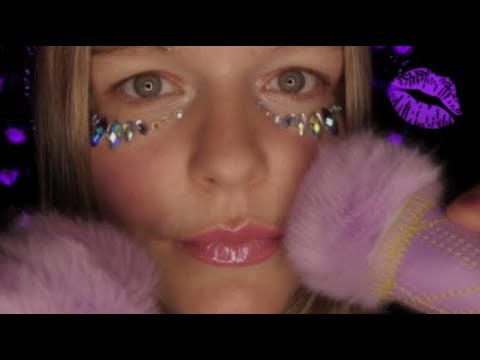 ASMR | Face Brushing ♡ Personal Attention, Up Close Whispering.