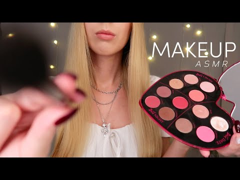 ASMR Doing your Makeup (No talking, Layered Sounds Roleplay)