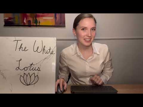 ASMR Check-In At The White Lotus 🪷