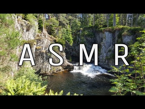 ASMR Nature Sound 🏞 | Waterfall, River And Wind | THE VJ ASMR