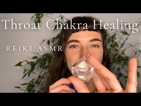 Reiki ASMR ~ Speak Your Truth | Communication With Your Highest Self | Throat Chakra | Energy Work