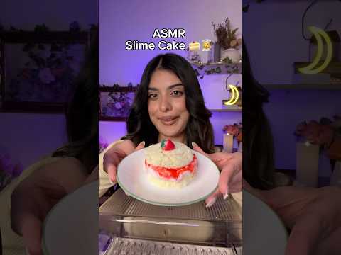 Slime cake 🍰 #asmr #oddlysatisfying
