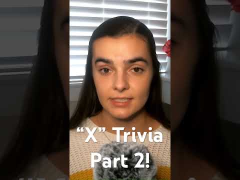 ASMR POP QUIZ! | Answers Start With X