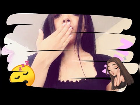 ASMR - TE AYUDO A DORMIR & SALUDOS 😴