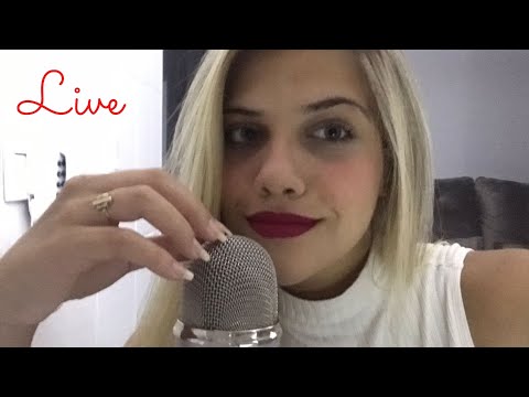 ASMR Live - Os melhores gatilhos para te relaxar