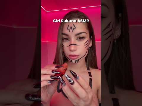 Sukuna te hace ASMR… 💅 #asmr #asmrcosplay #sukunacosplay