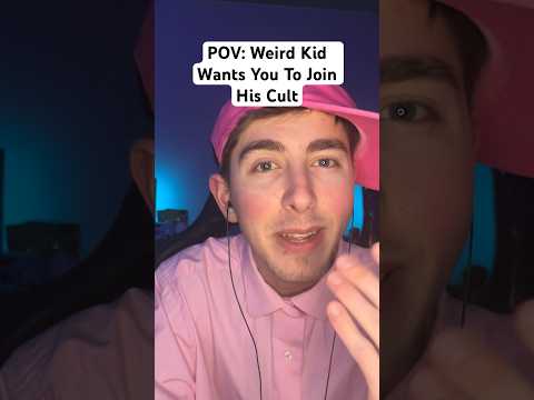 Weird Kid Wants You To Join His Cult  #asmr #roleplay #weirdkid #funny #asmrvideo