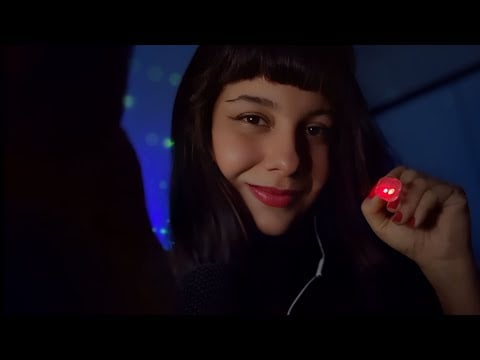 ASMR Siga Minhas Instruções… 😴 Luzes Hipnotizantes & Sussurros no Escuro