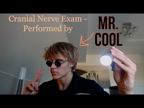 FAST Cranial Nerve Exam by Mr.Cool (not cringe edition) - OliverWhispersASMR