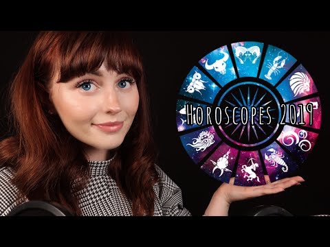 [ASMR] Binaural Whispering Horoscopes 2019