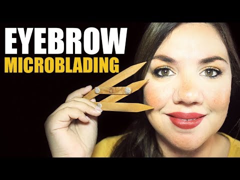 ASMR Eyebrows Microblading Role Play | Soft Spoken