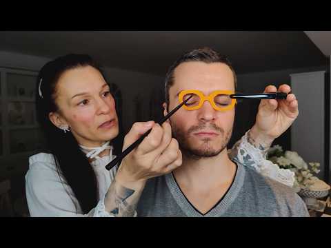 ASMR Color Vision Test & Glasses Try On - Finding The Perfect Frame