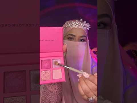 ASMR - Hijab Queen Does Your Pink Makeup 💕✨👑 #asmrshorts #asmrmakeup #1minuteasmr