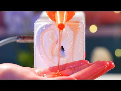 ASMR 먹지말고 귀에 양보하는 달콤 꿀 귀마사지 (노토킹)