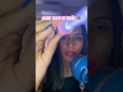 Asmr teste de visão #asmr #asmrshorts