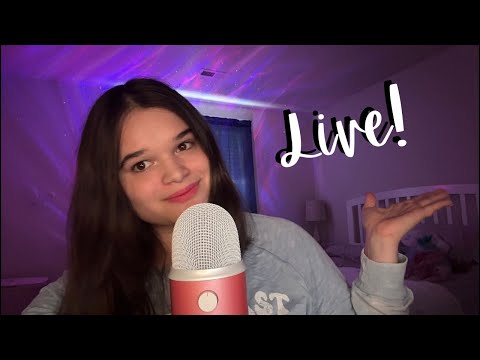ASMR Lets Do Your FAV Triggers Live!