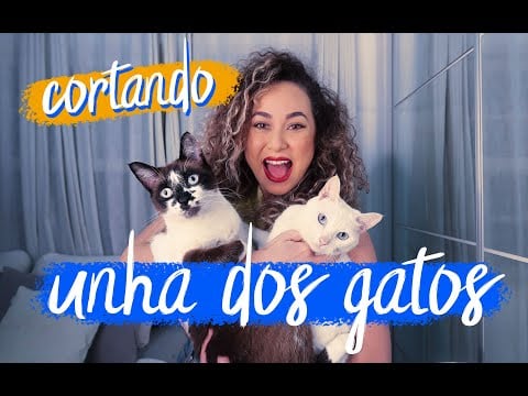 Como cortar unha de gato! Passo a Passo