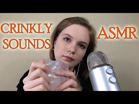 Crinkly sounds | Crinkly Plastic | Crinkly Paper | Binaural HD ASMR