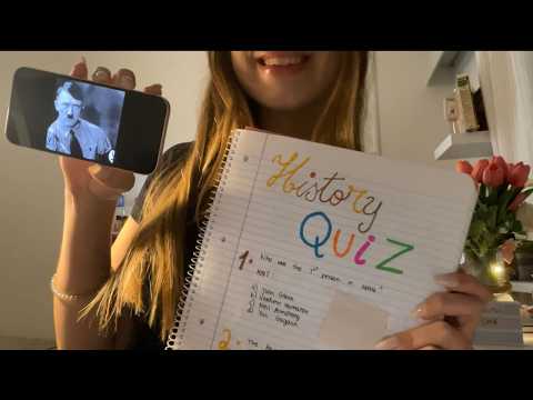 asmr history quiz 🏛️📜🏺
