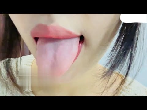Asmr lens licking