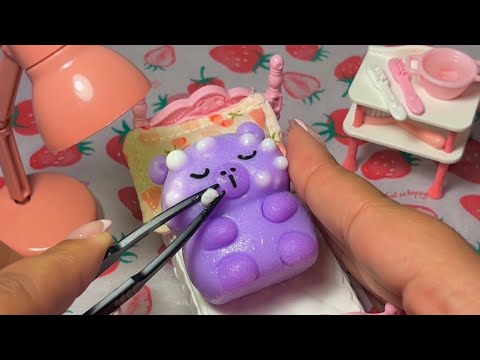 Little healing squishy pimple care asmr 
