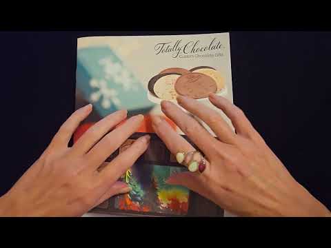 ASMR | Words of Encouragement When You Mess Up | Chocolate Catalog Show & Tell (Soft Spoken)