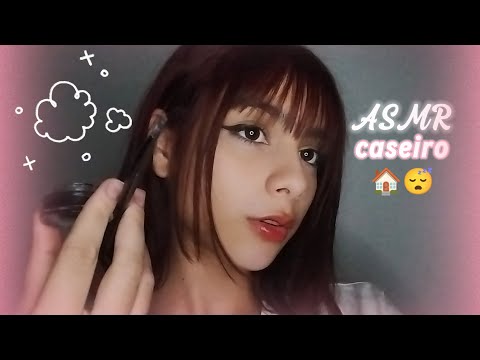 ASMR CASEIRO Experimental🏠 (Mouth Sounds, Visual Triggers, Tapping...)