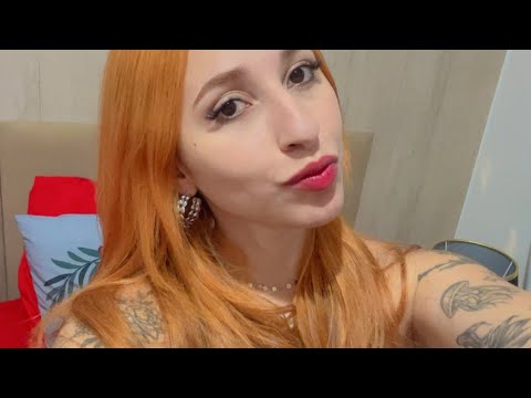 ASMR caseirinho - pincel na tela e tapping 