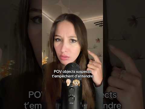 Pour une fois que c’est pas dans ton œil🙂‍↕️ #asmr #asmrpov #asmrroleplay #relaxingsounds #tingles