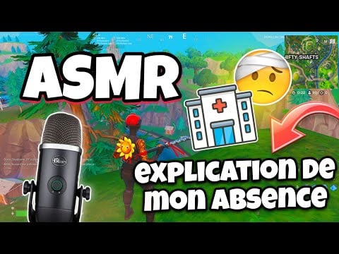 ASMR Français • Explication de mon absence sur youtube (chuchotement)