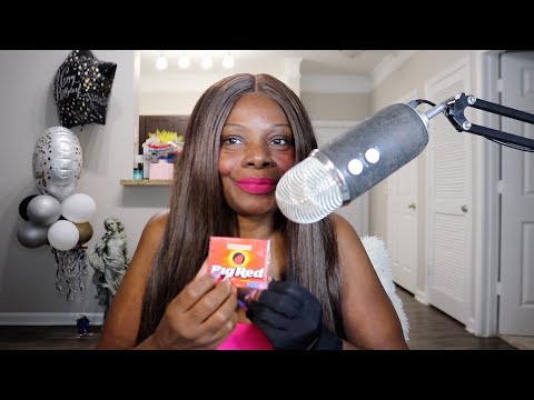 BIGRED GUM ASMR CHEWING SOUNDS (some nail tapping)