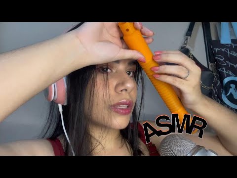 ASMR| SCRATCHING (Sensibilidade máxima + Sons de boca)