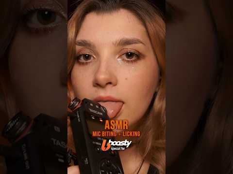 АСМР mic biting and licking 😏 #asmr #asmrtriggers #beatrisiusasmr
