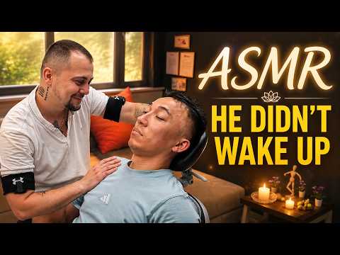 MULTI-EFFECT SLEEP MASSAGE | ASMR Head Massage for Tired Customer in Barber Shop