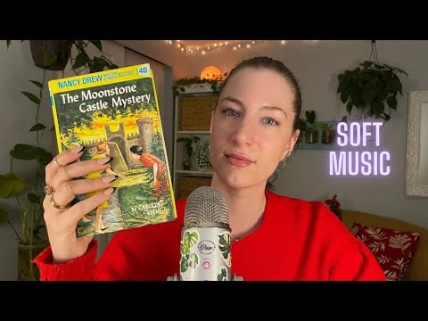 🎹 Soft Music for Deep Sleep 😴 Whispered Reading Nancy Drew CH13 & 14