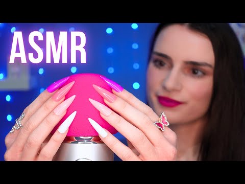 ASMR NEXT LEVEL 🔥 Mic Scratching - Brain Scratching ⚠️ INSTANT SLEEP ⚠️ Long Nails 😴 No Talking 4K