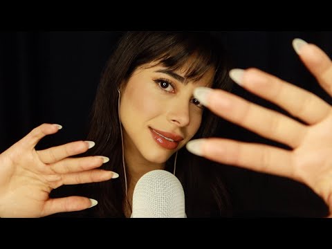 ASMR 🩷 ÇOK YAKIN FISILTI İLE YÜZÜNE DOKUNUYORUM 😴 tktk - sksk - relax - it’s okay