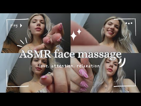 POV ASMR face massage: relax baby❤️