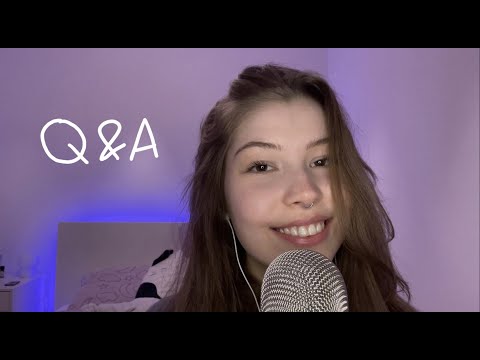 ASMR Q&A I'm baaack :) 💟